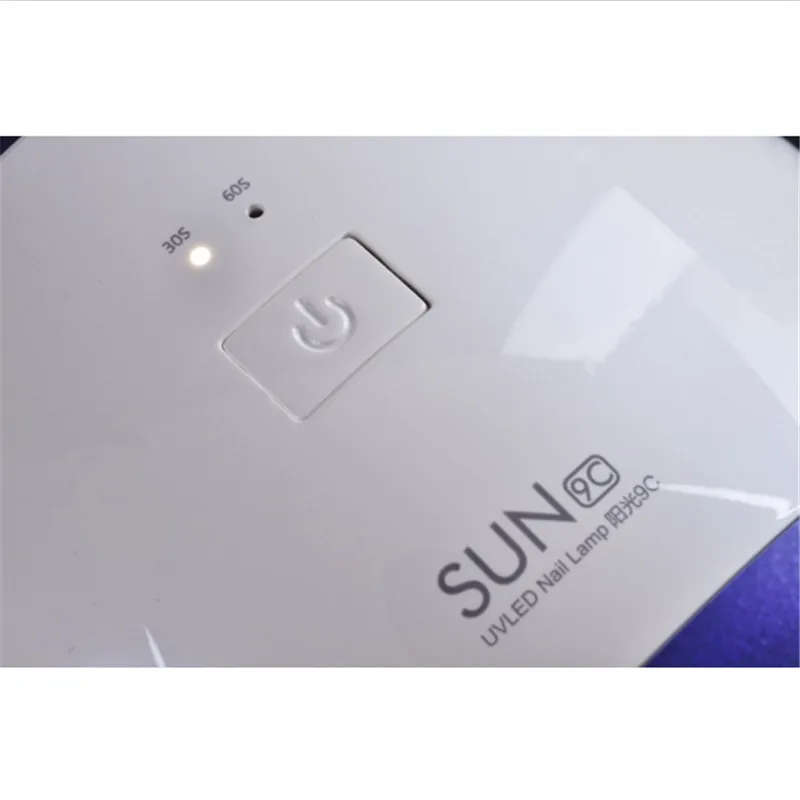 Профессиональная УФ-светодиодная лампа для сушки ногтей SUN9C/9S 24 Вт