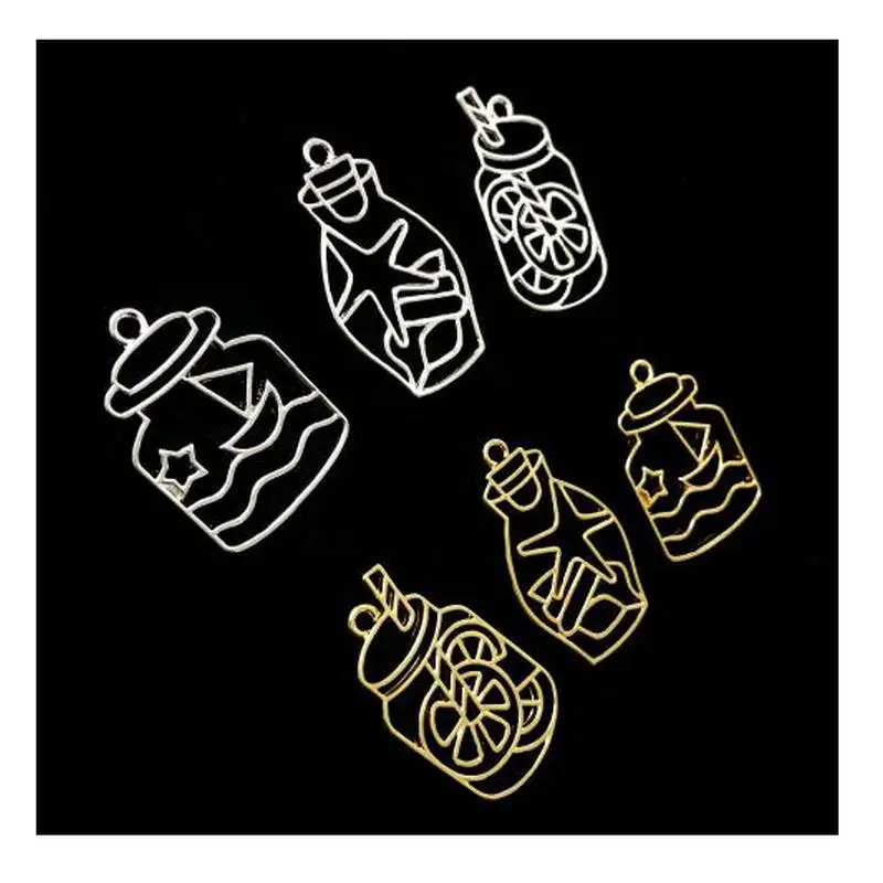 Starfish Drift Bottles Metal Frame DIY Jewellery Pendant Accessories UV Resin Kawaii Summer Bottle Juice Charms Bezels Craft
Starfish Drift Bottles Metal Frame DIY Jewellery Pendant Accessories UV Resin Kawaii Summer Bottle Juice Charms Bezels Craft