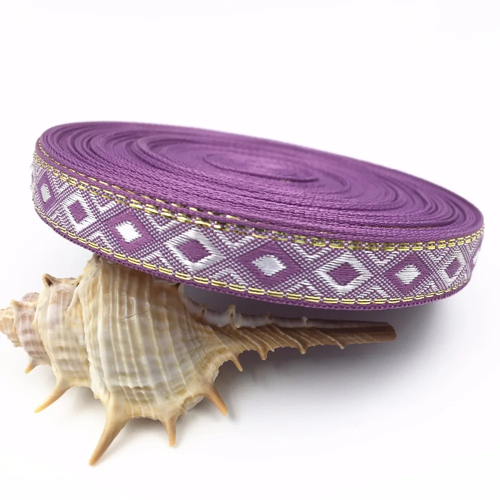 10Yards 12mm 1/2'' Geometric Woven Jacquard Ribbon Packaging Material for Scrapbooking Supplies Hat Curtain Clothing Accessory
10Yards 12mm 1/2'' Geometric Woven Jacquard Ribbon Packaging Material for Scrapbooking Supplies Hat Curtain Clothing Accessory
