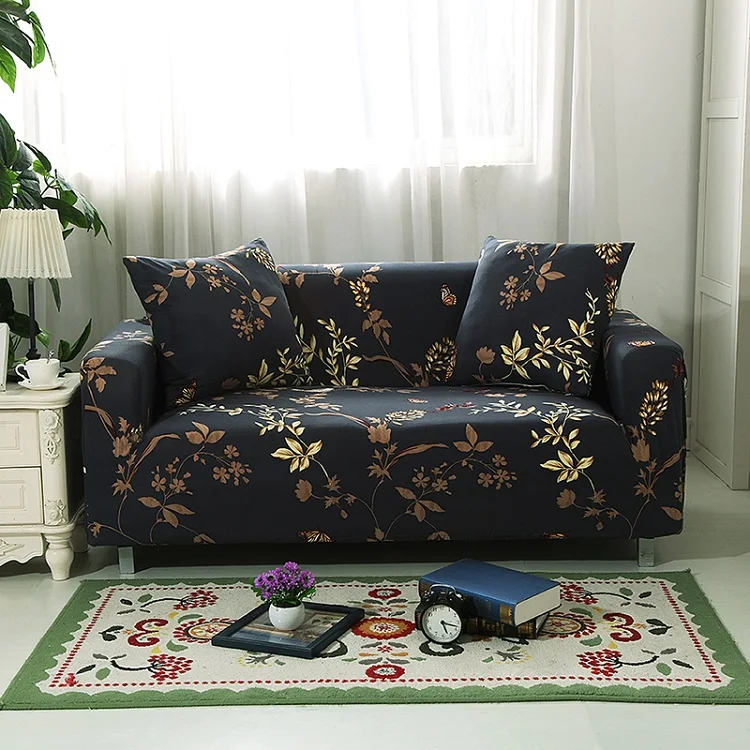 Spandex Stretch Golden Leaf Pattern Sofa Cover Big Elasticity 100% Polyester Sofa Furniture Cover
Spandex Stretch Golden Leaf Pattern Sofa Cover Big Elasticity 100% Polyester Sofa Furniture Cover