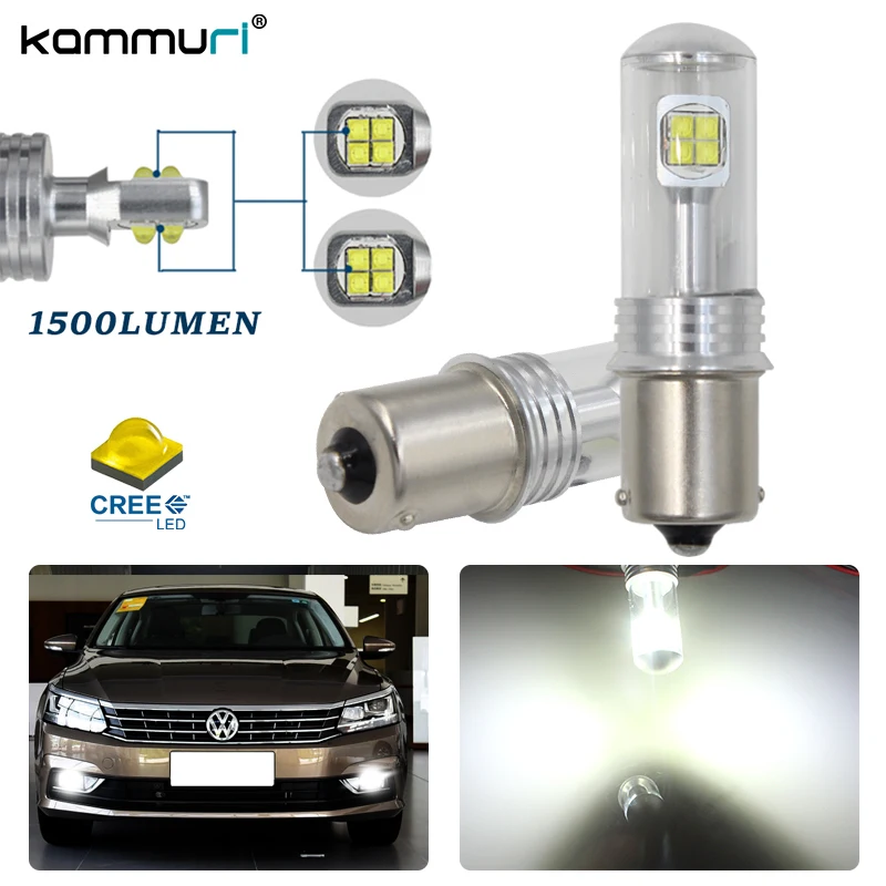 P21W 1156 BA15S лампочки для авто Volkswagen VW Passat B7 дхо противотуманные фары ходовые огни p21w