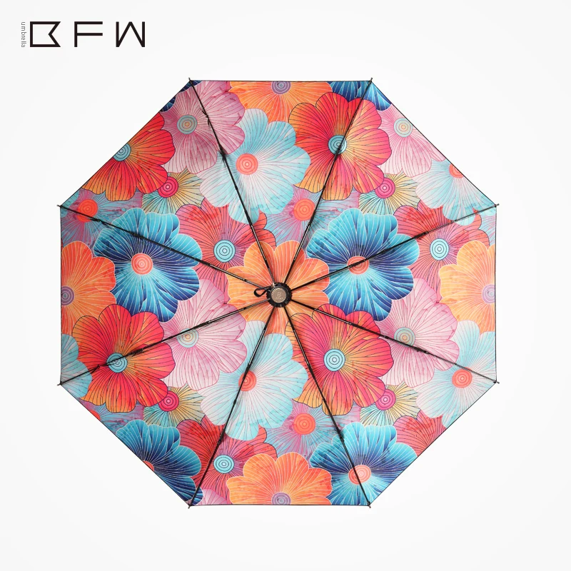 Ultralight Summer Small Sun Umbrella Parasol Beautiful Black Coating Umbrella Anti-UV Female 3 Folding Umbrella Rainny Sunny U5B
Ultralight Summer Small Sun Umbrella Parasol Beautiful Black Coating Umbrella Anti-UV Female 3 Folding Umbrella Rainny Sunny U5B