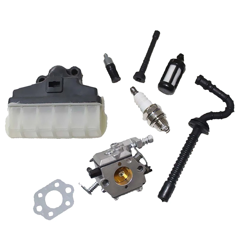 New Pack of Carburetor Air Oil Filter Fuel Line Hose Tube Spark Plug Gasket Fit for Stihl Ms210 Ms230 Ms250 021 023 025
New Pack of Carburetor Air Oil Filter Fuel Line Hose Tube Spark Plug Gasket Fit for Stihl Ms210 Ms230 Ms250 021 023 025
