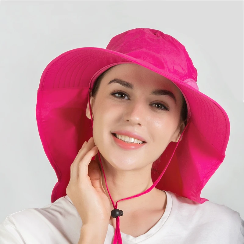 Connectyle Men's Women Outdoor Large Brim Fishing Hat with Neck Cover UPF 50+ Mesh Sun Visor Hats For Women
Connectyle Men's Women Outdoor Large Brim Fishing Hat with Neck Cover UPF 50+ Mesh Sun Visor Hats For Women