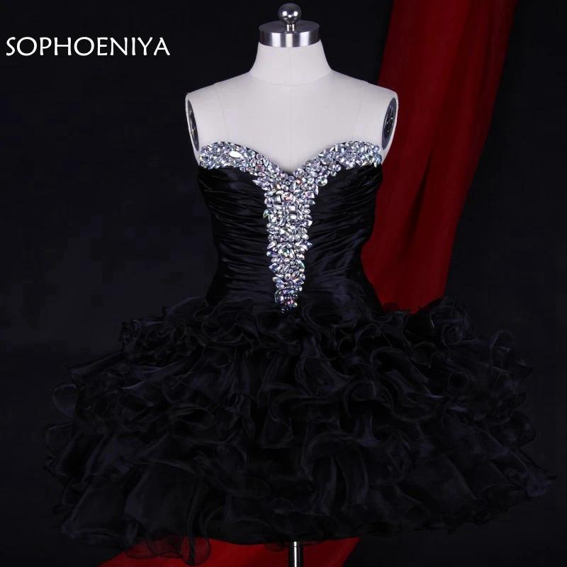 New Arrival Organza Black Cocktail dresses 2021 Silver Crystals Beaded A-Line Cocktail dress vestidos de coctel
New Arrival Organza Black Cocktail dresses 2021 Silver Crystals Beaded A-Line Cocktail dress vestidos de coctel