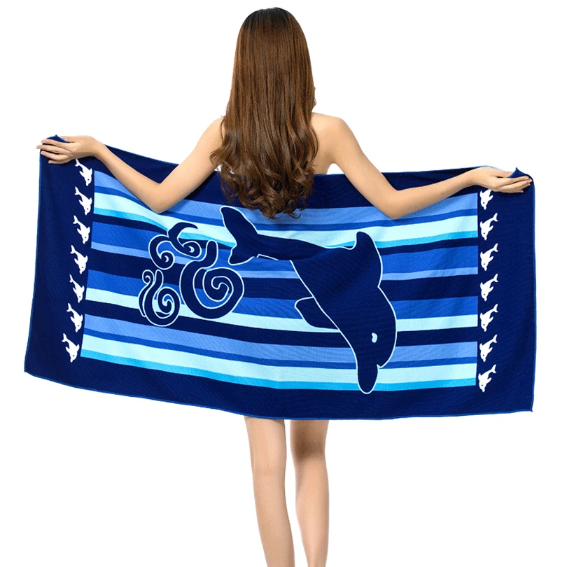 2021 Large Beach Towels Woman Bath Towel Microfiber Sac De Sport Beach Capes 100*180cm Fabric Adult Print Swimming Blue Dolhpin
2021 Large Beach Towels Woman Bath Towel Microfiber Sac De Sport Beach Capes 100*180cm Fabric Adult Print Swimming Blue Dolhpin