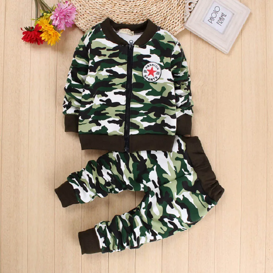 DIIMUU 2PCs Kids Baby Boys Girls Clothing Camouflage Outfit Toddler Infant Boy Girl Clothes Suits Outfits Sets Coat+Trousers
DIIMUU 2PCs Kids Baby Boys Girls Clothing Camouflage Outfit Toddler Infant Boy Girl Clothes Suits Outfits Sets Coat+Trousers