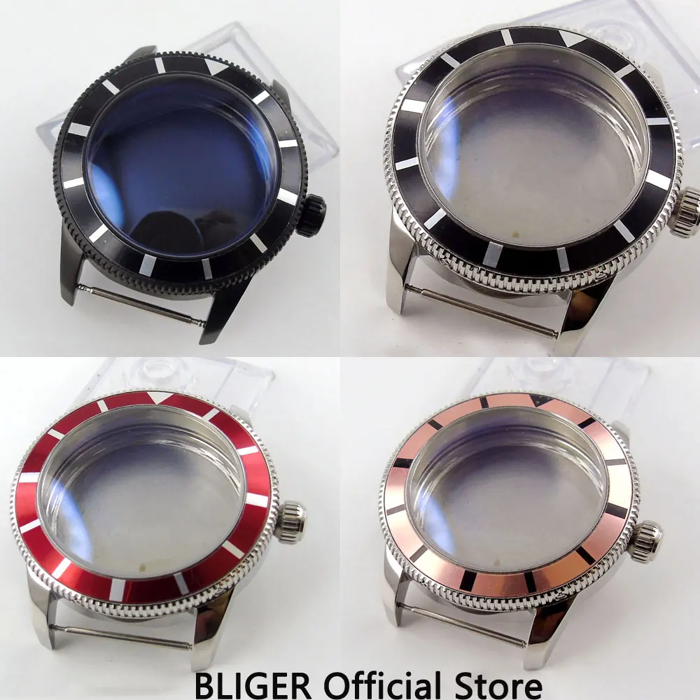 Чехол для BLIGER Watch 46 мм Обложка из алюминиевого сплава с автоматическим