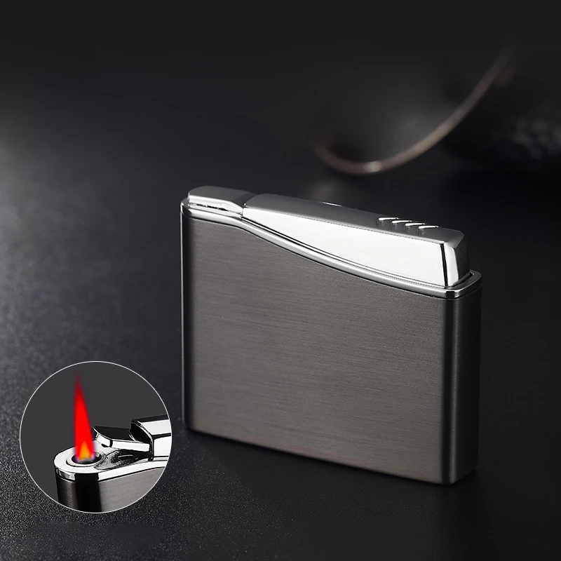 Retro Turbo Lighter gas Lighter Butane Cigarettes Lighters Smoking Accessories Gadgets For Men Metal Lighter Smoke
Retro Turbo Lighter gas Lighter Butane Cigarettes Lighters Smoking Accessories Gadgets For Men Metal Lighter Smoke