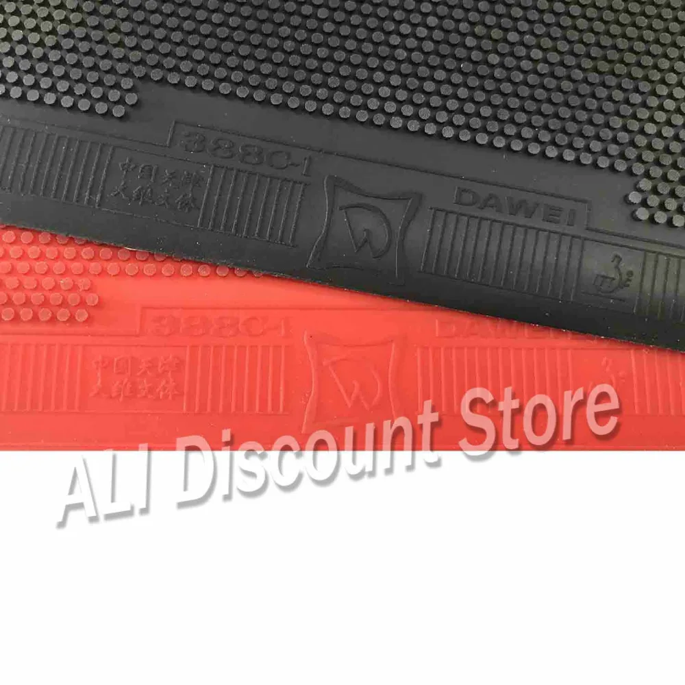 Dawei 388C-1 хорошо подходит для атак Средний Pips-Out Настольный теннис PingPong Резина с