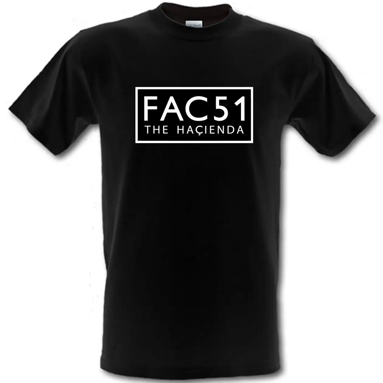Фабричные записи HACIENDA FAC51 футболка из тяжелого хлопка размеры от маленького до