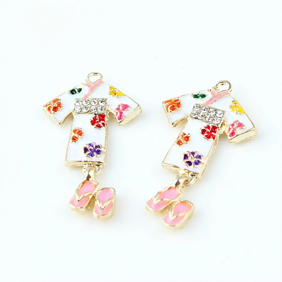 5pcs Japanese Style Kimono New Enamel Charms Creative Kimono Pendants Alloy DIY Accessories Dangle Jewelry Making Craft Gift
5pcs Japanese Style Kimono New Enamel Charms Creative Kimono Pendants Alloy DIY Accessories Dangle Jewelry Making Craft Gift