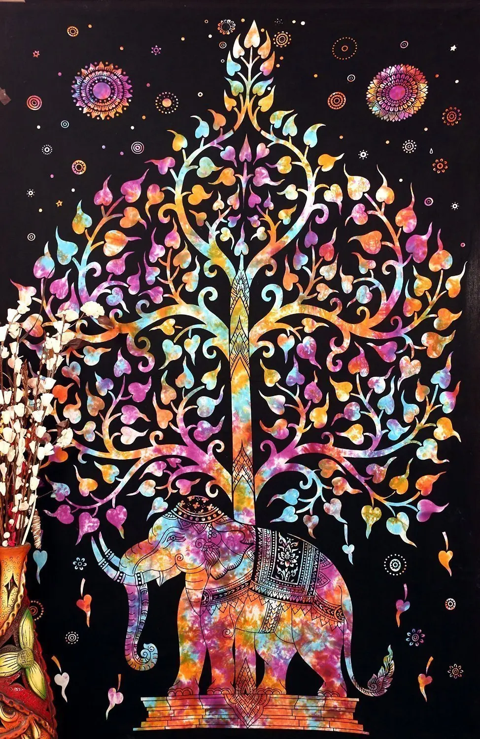 CAMMITEVER Bohemia Tapestry Rainbow Tree Colorful Elephant Wall Hanging Mandala Gobelin Blanket Dorm Home Decor mantas mandalas
CAMMITEVER Bohemia Tapestry Rainbow Tree Colorful Elephant Wall Hanging Mandala Gobelin Blanket Dorm Home Decor mantas mandalas