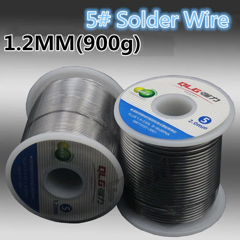 900g/1pcs 5# 1.2mm 30% Tin 70% Lead Solder wire Melt Rosin Core Soldering Welding
900g/1pcs 5# 1.2mm 30% Tin 70% Lead Solder wire Melt Rosin Core Soldering Welding
