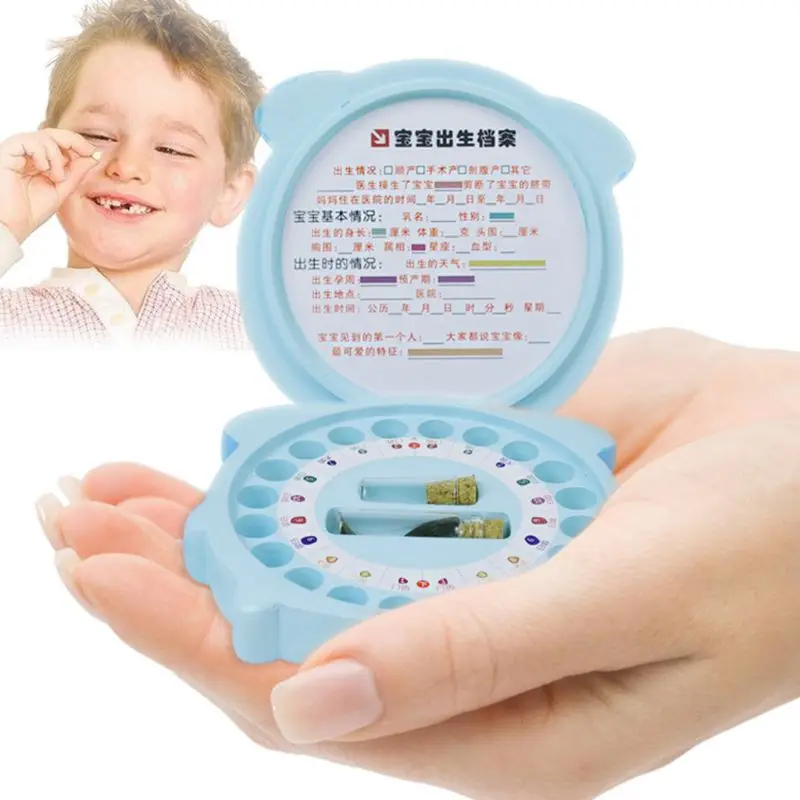 

Для молочных зубах память "Ланч Бокс" Дети запоминающее устройство Сувениры органайзер для выращивания память Коллекционные вещи подарок ...