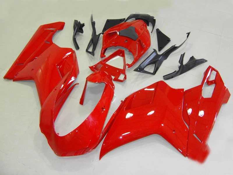 Высококачественный комплект обтекателей для DUCATI 848 1098 07 08 09 10 11 12 ducati 1198 2007 2008 2011 ABS