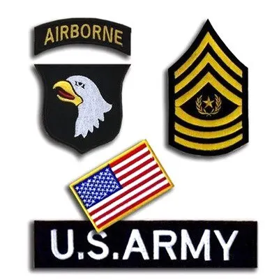 Второй мировой США парашютный солдат 101st воздушно капельный белый тоннг пехотное