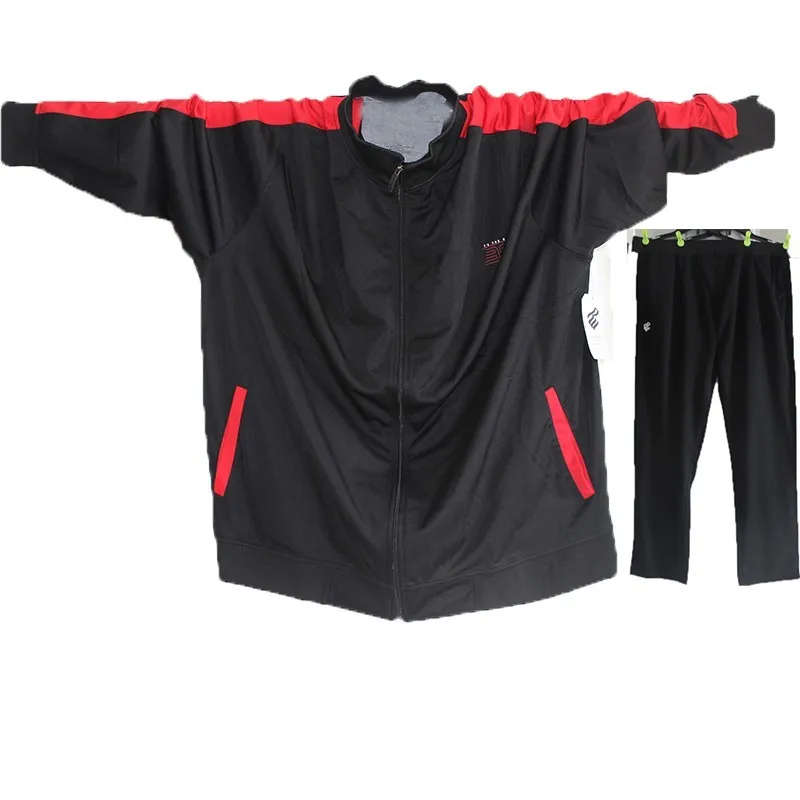 Free shipping Plus size big size set male stand collar long-sleeve Fleece sweatshirt outerwear loose trousers for 140-250 kg
Free shipping Plus size big size set male stand collar long-sleeve Fleece sweatshirt outerwear loose trousers for 140-250 kg