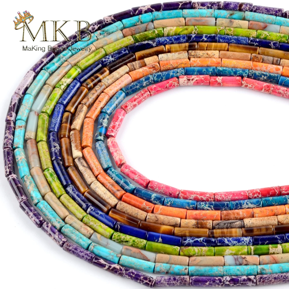 4*13mm Natural Stone Sea Sediment Jaspers Column Tube Beads For Needlework Jewelry Making Handmade Bracelet Jewellery Accessory
4*13mm Natural Stone Sea Sediment Jaspers Column Tube Beads For Needlework Jewelry Making Handmade Bracelet Jewellery Accessory