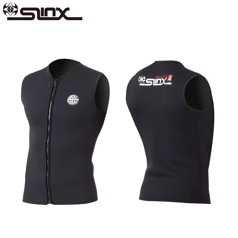 Slinx 3mm Neoprene Diving Vest Waistcoat Men Women Sleeveless Wetsuit Fleece Lining Underwear Swimwear Swimsuit S-XXXL
Slinx 3mm Neoprene Diving Vest Waistcoat Men Women Sleeveless Wetsuit Fleece Lining Underwear Swimwear Swimsuit S-XXXL