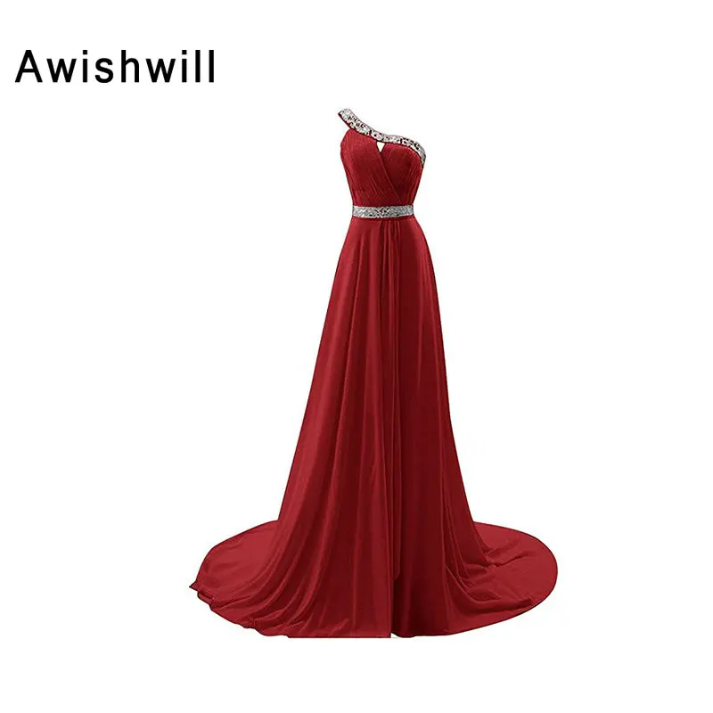 Evening Dresses Long Party Dress Lace-up Back One Shoulder Beadings Sequined Prom Dresses Vestido Festa Longo Noite Casamento
Evening Dresses Long Party Dress Lace-up Back One Shoulder Beadings Sequined Prom Dresses Vestido Festa Longo Noite Casamento