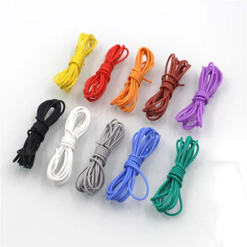 5m 16.4ft 24 AWG flexible silicone wire and cable tinned copper wire stranded wire 10 color optional DIY wire connection
5m 16.4ft 24 AWG flexible silicone wire and cable tinned copper wire stranded wire 10 color optional DIY wire connection