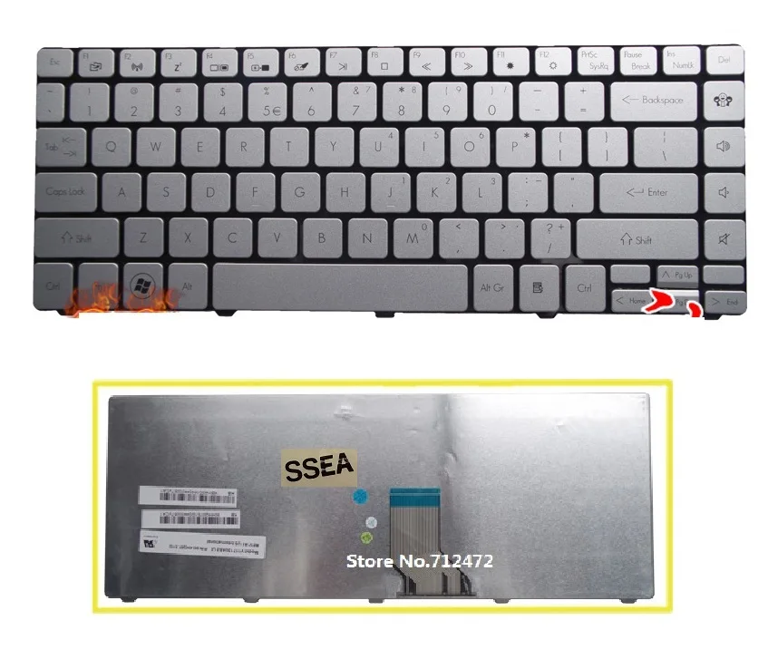 SSEA New US Keyboard For Gateway ID49 ID49C13u ID49C14u ID43A03c ID43A06c ID43A08c ID49C04u ID49C07u
SSEA New US Keyboard For Gateway ID49 ID49C13u ID49C14u ID43A03c ID43A06c ID43A08c ID49C04u ID49C07u