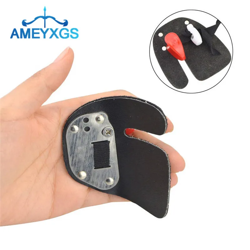 1Pc Archery Finger Tab Guard Protector Gear Bow Glove Right Left Hand Leather Adjustable For Bow Hunting Shooting Accessories
1Pc Archery Finger Tab Guard Protector Gear Bow Glove Right Left Hand Leather Adjustable For Bow Hunting Shooting Accessories