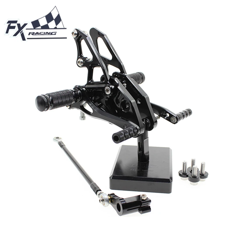 CNC Aluminum Motorcycle Foot Pegs Rest Footpegs Pedals Rearset Footrest For Yamaha YZF R15 YZF-R15 2012 2013 2014 2015-2017
CNC Aluminum Motorcycle Foot Pegs Rest Footpegs Pedals Rearset Footrest For Yamaha YZF R15 YZF-R15 2012 2013 2014 2015-2017