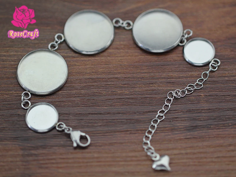 1pcs-50pcs Stainless Steel Handmade Bangles Bracelet Setting 12mm&20mm Round Blank Bezel Base Fit Cabochon DIY Jewelry Making
1pcs-50pcs Stainless Steel Handmade Bangles Bracelet Setting 12mm&20mm Round Blank Bezel Base Fit Cabochon DIY Jewelry Making