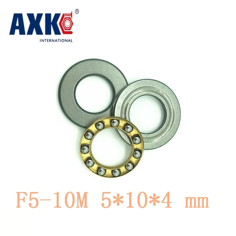 

Axk 10pcs Free Shipping Axial Ball Thrust Bearings F5-10m 5*10*4 Mm Plane Thrust Ball Bearing Abec5