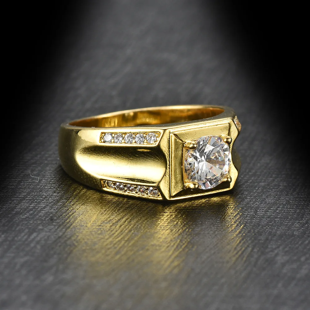 HIP Hop 1Pc Full Pave Rhinestone Gold Big CZ Domineering Classic Alloy Ring Bling For Men Jewelry Dropshiping
HIP Hop 1Pc Full Pave Rhinestone Gold Big CZ Domineering Classic Alloy Ring Bling For Men Jewelry Dropshiping