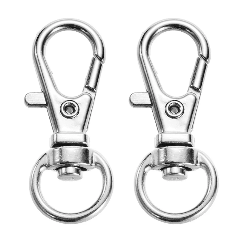 20pcs Metal Key Chains Rotatable Keychain Swivel Lobster Clasp KeyChains Diy Making Key Chain For Bag Accessories
20pcs Metal Key Chains Rotatable Keychain Swivel Lobster Clasp KeyChains Diy Making Key Chain For Bag Accessories