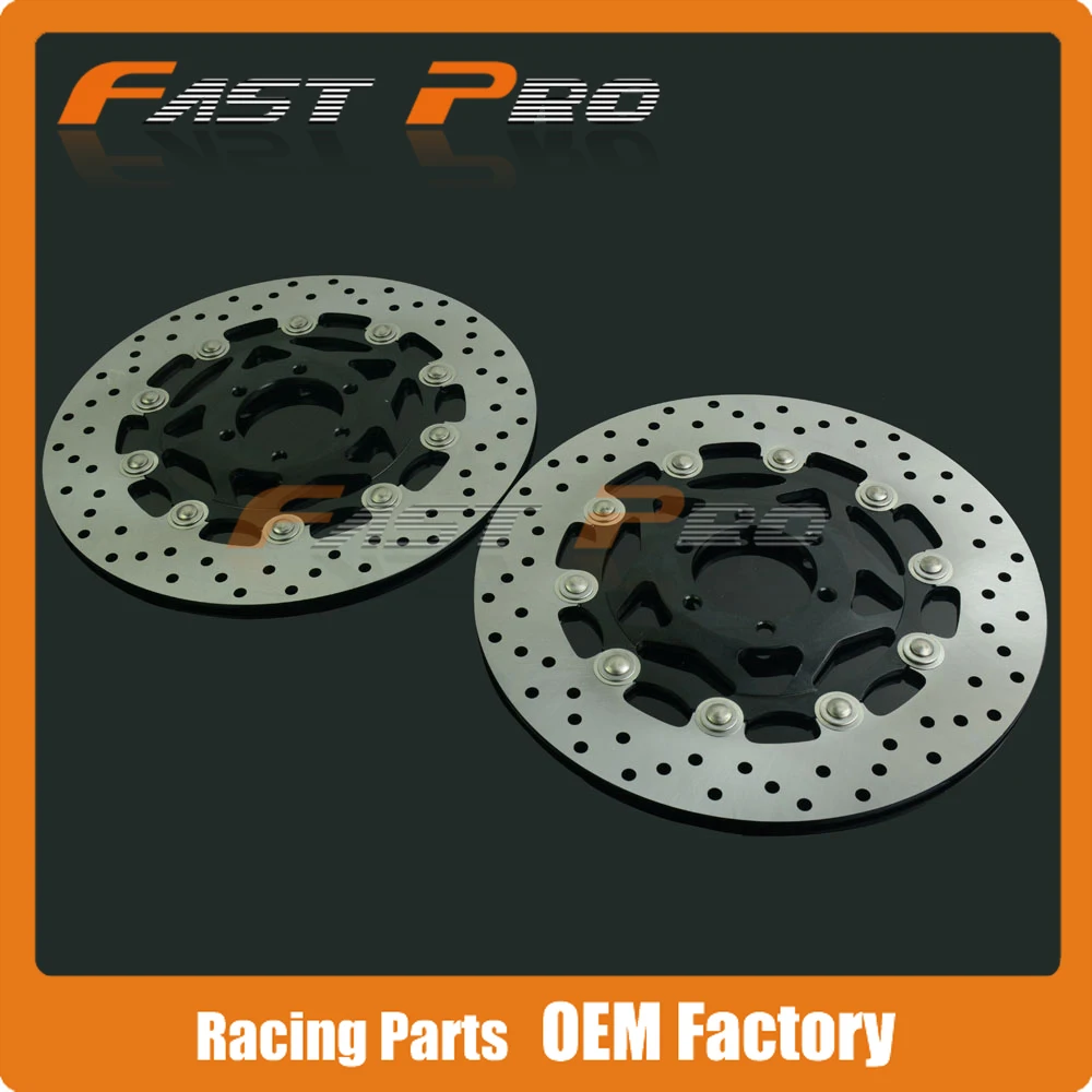 1 Pair Front Brake Disc Rotor For Yamaha FJ1200 TRX850 TDM850 FZ GENESIS 750 FZS FAZER 600 FZR600 XJR400
1 Pair Front Brake Disc Rotor For Yamaha FJ1200 TRX850 TDM850 FZ GENESIS 750 FZS FAZER 600 FZR600 XJR400