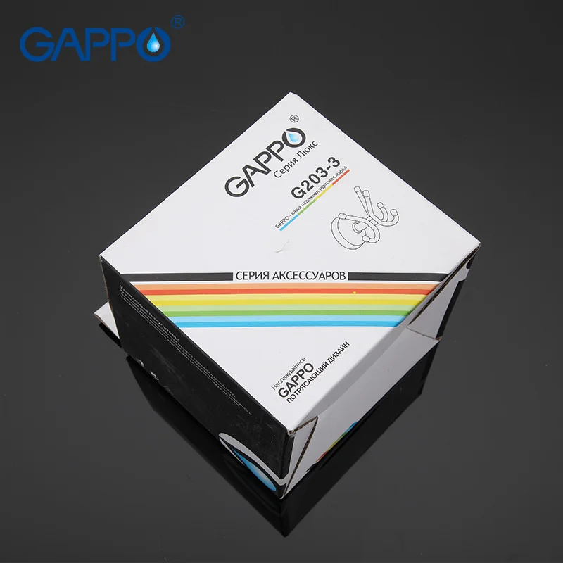 GAPPO High quality Restroom Tower Holder Robe HooksWall-mount Zirconium alloy hooks Bathroom accessories Clothes Hook G203-3
GAPPO High quality Restroom Tower Holder Robe HooksWall-mount Zirconium alloy hooks Bathroom accessories Clothes Hook G203-3