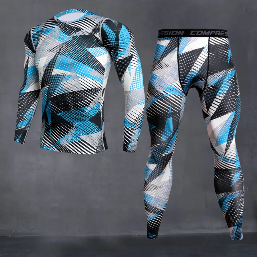 compression Set Men's camouflage sports leggings men rashgarda mma long sleeves T-Shirt muscle gym shirt Cycling tracksuit
compression Set Men's camouflage sports leggings men rashgarda mma long sleeves T-Shirt muscle gym shirt Cycling tracksuit