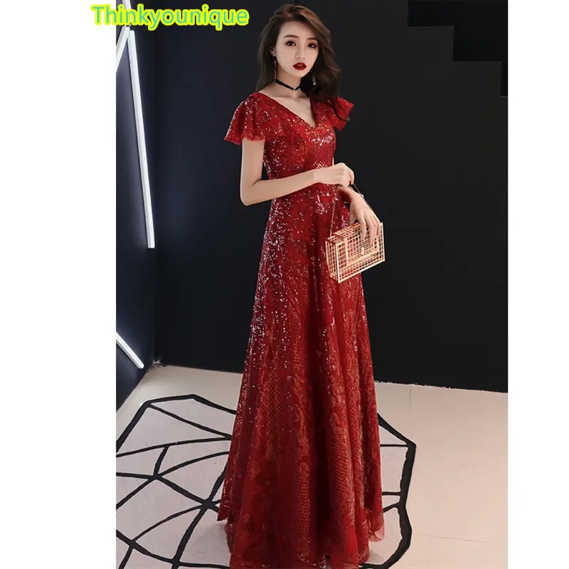 Sequined Red Party Gown Formal Long Evening dresses vestido de festa longo robe de soiree vestidos de novia abendkleider SA029
Sequined Red Party Gown Formal Long Evening dresses vestido de festa longo robe de soiree vestidos de novia abendkleider SA029