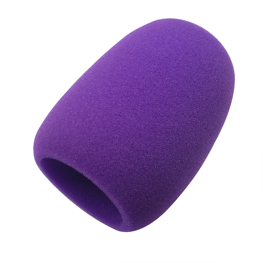 Purplr Black Soft Foam Microphone Cover Mikrofon Windscreens & Sponge Wireless Wired MIC Accessories 3.8*7.0cm
Purplr Black Soft Foam Microphone Cover Mikrofon Windscreens & Sponge Wireless Wired MIC Accessories 3.8*7.0cm