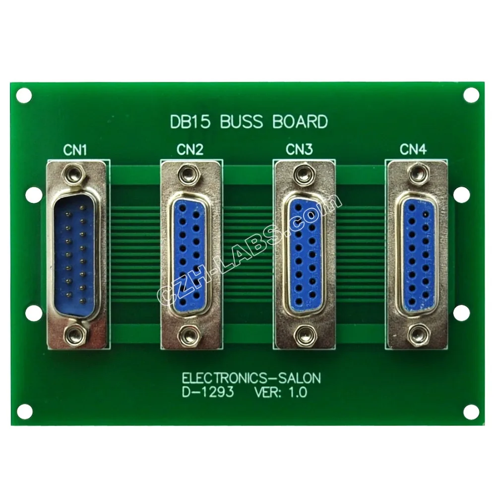 Электроника-салон Панель крепление DB15 1 Мужской 3 Женский Buss доска, DB-15 Busboard, D-Sub автобус модель платы.
Электроника-салон Панель крепление DB15 1 Мужской 3 Женский Buss доска, DB-15 Busboard, D-Sub автобус модель платы.