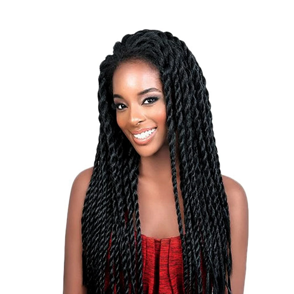 Feibin кружевные передние афро Твист плетеные парики для черных женщин Mambo полный парик B33|wigs for blacks|wigs black womenwig wig