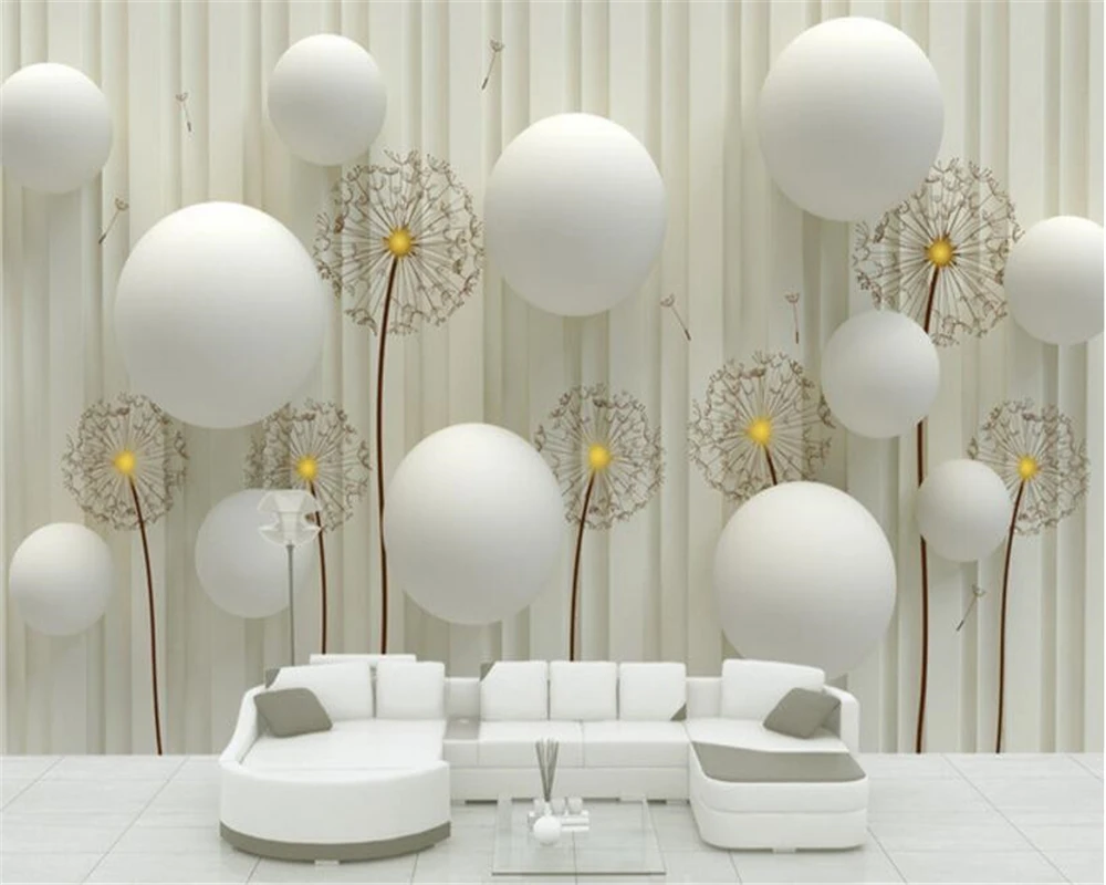 beibehang Senior Decorative Paintings Advanced 3d Wallpaper Background Walls Mural Colors Dandelion Dandelion papel de parede
beibehang Senior Decorative Paintings Advanced 3d Wallpaper Background Walls Mural Colors Dandelion Dandelion papel de parede