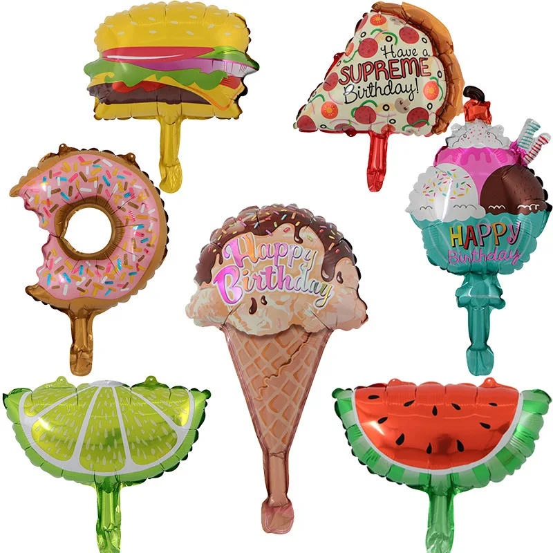 50pc Mini burger ice cream watermelon fruit burger luminum balloons children birthday beach party wedding decor supplies balloon
50pc Mini burger ice cream watermelon fruit burger luminum balloons children birthday beach party wedding decor supplies balloon