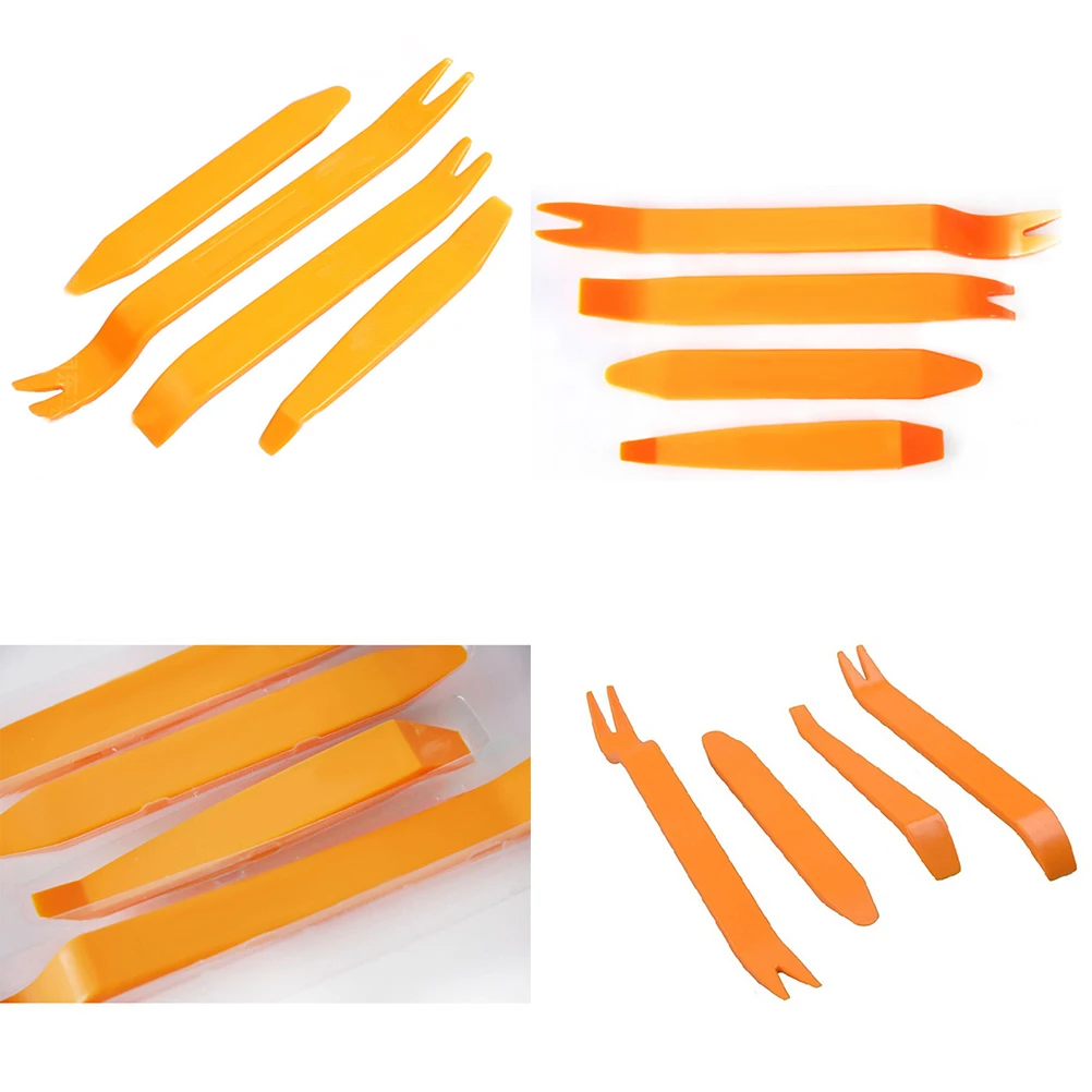 4pcs/set Portable Auto Car Radio Panel Door Clip Panel Trim Dash Audio Removal Installer Pry Kit Repair Tool Pry Tool Hand Tools
4pcs/set Portable Auto Car Radio Panel Door Clip Panel Trim Dash Audio Removal Installer Pry Kit Repair Tool Pry Tool Hand Tools