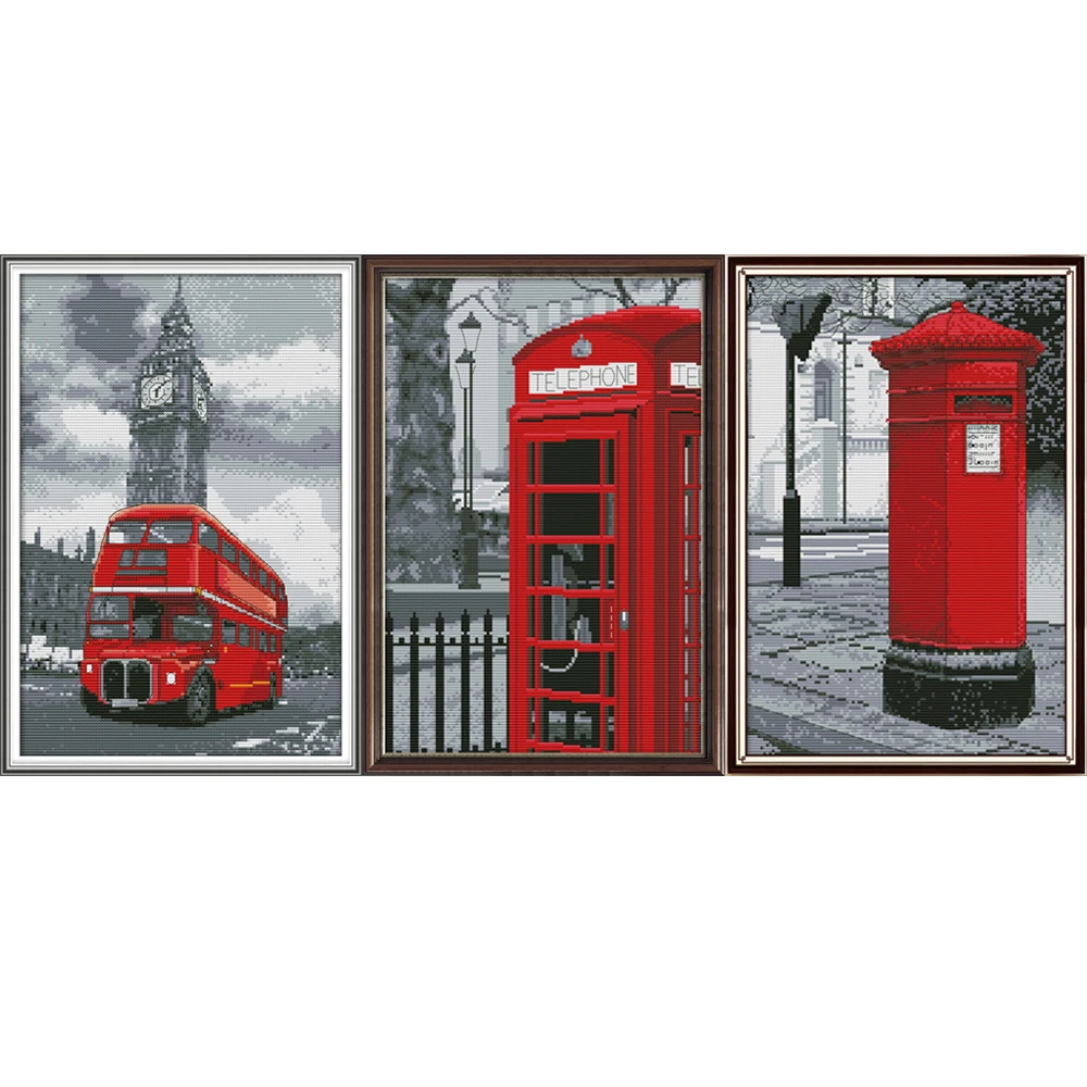 NKF Corner of the City Cross Stitch Kits 11CT 14CT Chinese Cross Stitch Pattern Embroidery Needlework Set for Home Decor
NKF Corner of the City Cross Stitch Kits 11CT 14CT Chinese Cross Stitch Pattern Embroidery Needlework Set for Home Decor