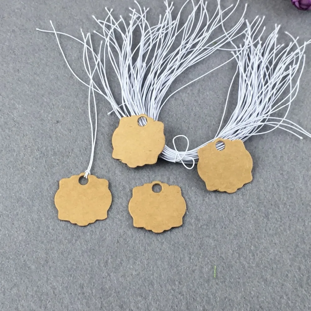 50Sets Brown Kraft Paper Tags With White Strings for Jewelry Box Festival Gifts Candy Cake Carrying Cases Decoration Hang Tags
50Sets Brown Kraft Paper Tags With White Strings for Jewelry Box Festival Gifts Candy Cake Carrying Cases Decoration Hang Tags