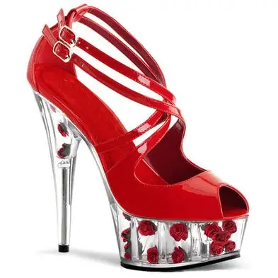 Newest Peep Toe Shoe Women Stiletto High Heel Sandals Ankle Buckle Strap FemaleSexy Flower Sweet Transparent Platform PU Sandals
Newest Peep Toe Shoe Women Stiletto High Heel Sandals Ankle Buckle Strap FemaleSexy Flower Sweet Transparent Platform PU Sandals