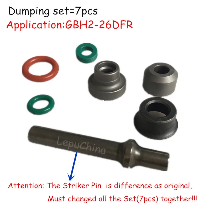 High quality the Dumping set replacement for BOSCH GBH2-26DFR GBH 2-26DFR Striker Pin,Thrhst Ring
High quality the Dumping set replacement for BOSCH GBH2-26DFR GBH 2-26DFR Striker Pin,Thrhst Ring