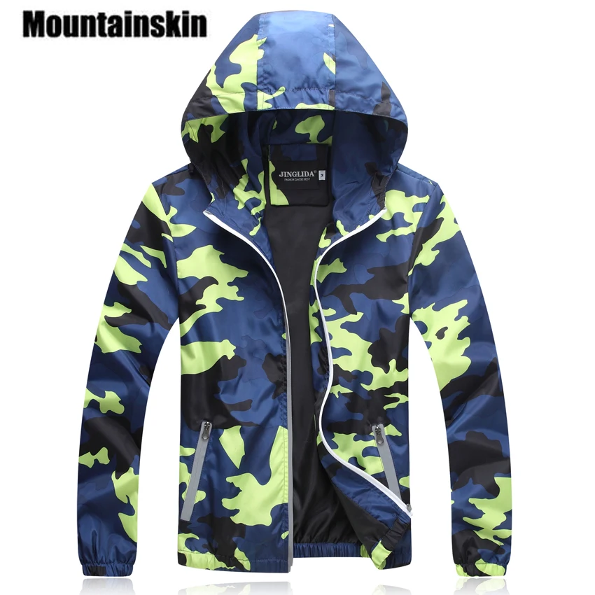 Мужская камуфляжная куртка Mountainskin, повседневная приталенная куртка в стиле милитари, весна-лето 2021
Мужская камуфляжная куртка Mountainskin, повседневная приталенная куртка в стиле милитари, весна-лето 2021