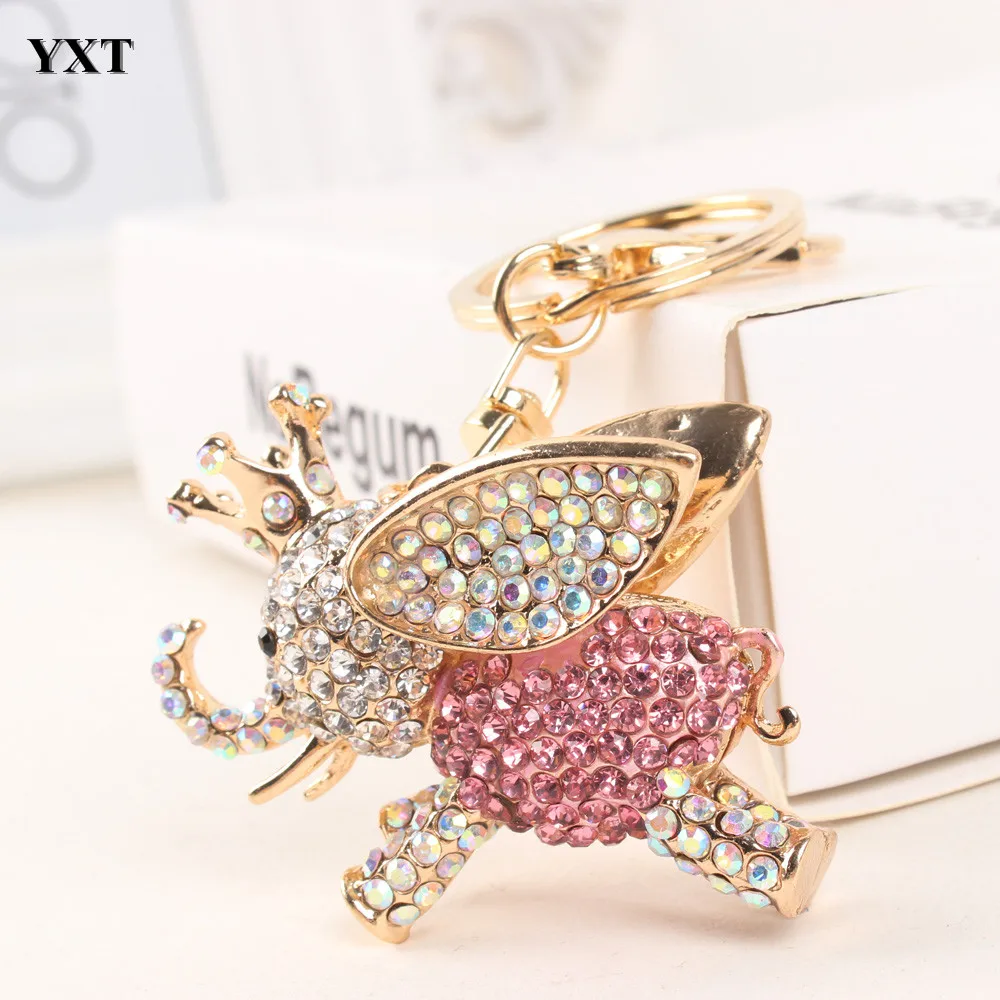 Flying Elephant Pink Big Wing Ear Charm Cute Pendant Crystal Purse Bag Keyring Key Chain Women In Apparel & Accessories Elegant
Flying Elephant Pink Big Wing Ear Charm Cute Pendant Crystal Purse Bag Keyring Key Chain Women In Apparel & Accessories Elegant