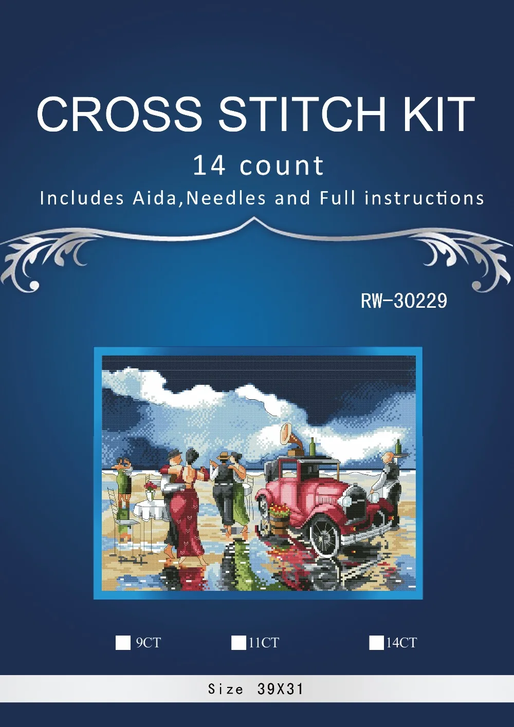Top Quality Counted Lovely Cute Cross Stitch Kit Beach Waltz Seaside Sea Dance Dancing design works
Top Quality Counted Lovely Cute Cross Stitch Kit Beach Waltz Seaside Sea Dance Dancing design works